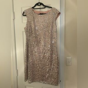 Venus Pink Sequin Dress
